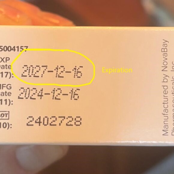 3x Avenova OTC Antimicrobial Spray Solution. exp 12/2027 - Picture 2 of 2